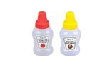 MINI Portable Sauce Bottles For Lunch Box- 2 Pack