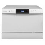 Swiss 6 Place Eco Wash Counter Top Dishwasher - Dw 3202 A-w