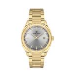 Gents Grey Dial 3 Hands Watch