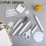 Cyfun Design 6PCS/SET Craft Vinyl Weeding Tools Set Scrapbook Diy Silhouette Relief Carving Tool Kit For Silhouettes Hand Tools