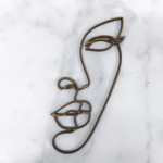 Wood One Line Side Face