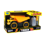 Dump Truck Toy With Lights Sounds And Friction Drive - Car Toys For Boys