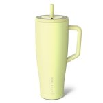Brumate Era 40 Oz Tumbler With Handle & Straw 100% Leakproof Insulated Water Bottle Tumbler With Lid & Flexible Softsip Straw Ma