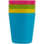 Kids Multicoloured Tumbler Set 250ML 4 Piece