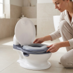 Portable Toilet Chair With Removable Seat