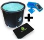 Full Set Portable Ice Bath With Snowva 80 Ice-cube Maker