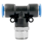 AirCraft Pu Hose Fitting Tee 12MM-1 2" M