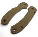 Spyderco Para 3 Lightweight Lw SCALES Aggressive Agent Series Linerless Magpul Fde Cerakote