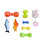 8 Piece Durable Chew Dog Toys For Puppies Teething Chew Toys