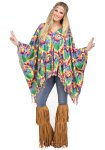 70’S Flower Power Poncho Set