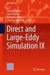 Direct And Large-eddy Simulation Ix Hardcover