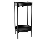 Metal Stand - 2 Tier - Black