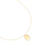 Waterproof Gold Plated Stainless Steel March Birth Flower Daffodil Necklace