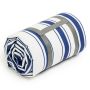 - Picnic Blanket - Navy Sailor Stripe