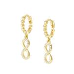 Lovecloud Infinity Drop Earrings