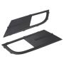 Front Bumper Foglight Grills Compatible With Bmw 5.