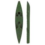 Bamba Fishing Kayak With Rod Holders - Camo