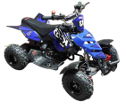Kxd Road Runner ATV10B 3HP 50CC MINI Quad With Rubber Wheels 4-10 Years - Blue