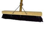 Yard Broom Hard 450MM With Wooden Handle