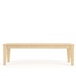 Laila Tapered Bench - 1800MML X 300MMW X 450MMH White Oak