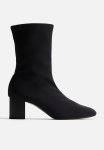 Ankle-high Sock Boots - Black