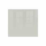 Decorative Glass Wall Tile 598 X 650 X 6MM Papyrus White