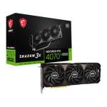 MSI Geforce Rtx 4070TI Super Shadow 3X Oc 16GB GDDR6X 256-BIT Graphics Card - RTX4070TISUPSHADOW3XOC