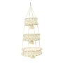 3 Tier Hanging White Food Storage Bag