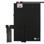 10.6 Kwh 51.2V 208AH LIFEPO4 Wall Mount Solar Ups Battery – Black