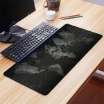 Large World Map Mouse Pad
