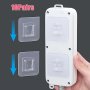 5/10 Pairs Of Double-sided Adhesive Wall Hooks Invisible Seamless Spring Hooks Wall-mounted Storage Rack Bathroom Kitchen Bedroom Hooks Set