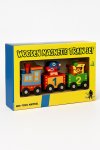 Wooden Magnetic Train Set