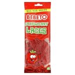 Bebeto Strawberry Laces Plain 250G