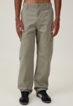 Cotton On Tactical Cargo Pant - Washed Military Herringbone