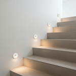 Prowler LED Step Light - White Brushed Aluminium - Brushed Aluminium
