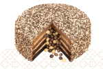 Ombr Choc Pi Ata Cake - Large