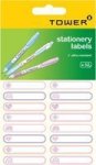 Ultra Resistant Stationery Labels Pink - 52 Lables