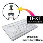 Shiny Stamp Text Replacement For HM-6114