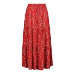 Printed Viscose Maxi Skirt