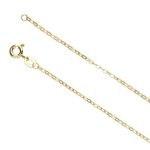 9K Gold Oval Anchor Chain