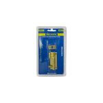- Barrel Bolt - Necked - Bp - 60MM - 1 CARD - 2 Pack