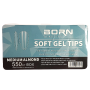Soft Gel Tips Full Cover Medium Coffin 550 Piece - Nails By Nicole