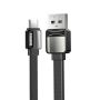 USB To Type C Data And Fast Charging Cable Black 1M