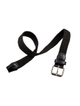 Versatile Black Woven Stretch Belt - 105CM Black