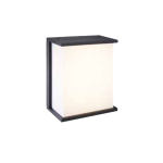 BL008C 1XE27 Die Cast Aluminium Wall Light Black