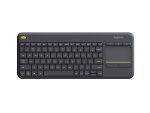 Logitech K400 Plus Wireless Keyboard Built-in Touchpad USB Receiver Compact Layout – New