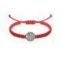 Handcrafted Adjustable Catholic Cross And Virgin Mary Rosary Bracel 03