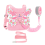 3 In 1 Toddler Harness Leashes + Anti Lost Wrist Link Kids Harness
