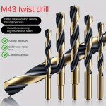 1-14MM Twist Drill Bit With Cobalt Twist Drill High Hardness Stainless Steel Special Angle Iron Aluminum Alloy Expansion Hole Dr