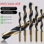 1-14MM Twist Drill Bit With Cobalt Twist Drill High Hardness Stainless Steel Special Angle Iron Aluminum Alloy Expansion Hole Drill